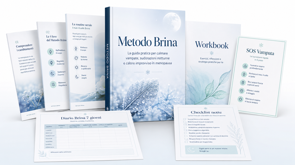 Metodo Brina — La guida pratica per vampate e menopausa